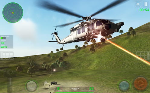 海尔法直升机模拟 中文版手游app截图