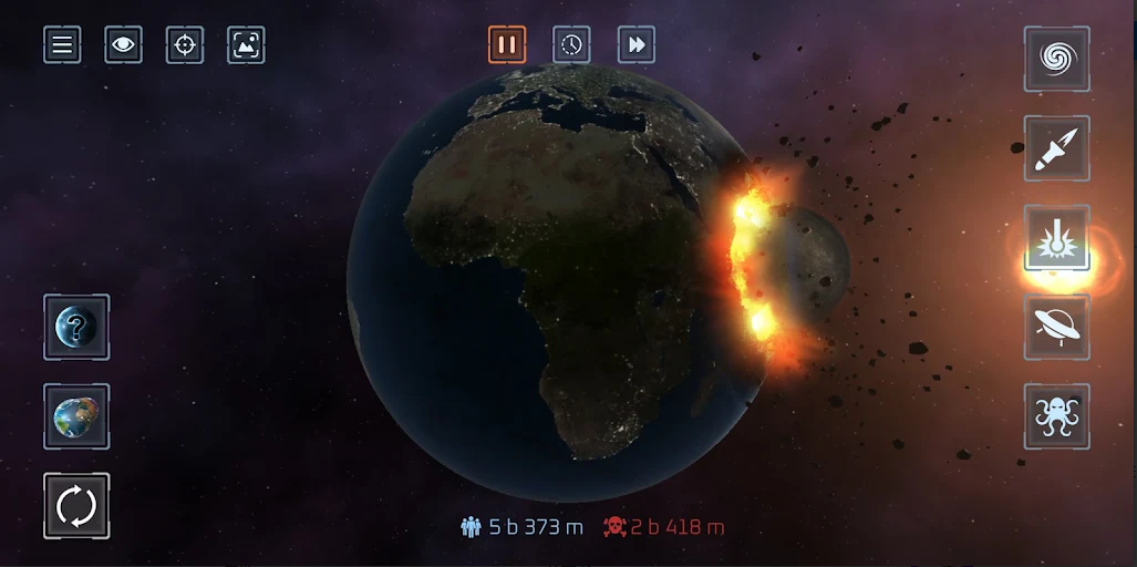 星球毁灭模拟器 1.9.1版本手游app截图