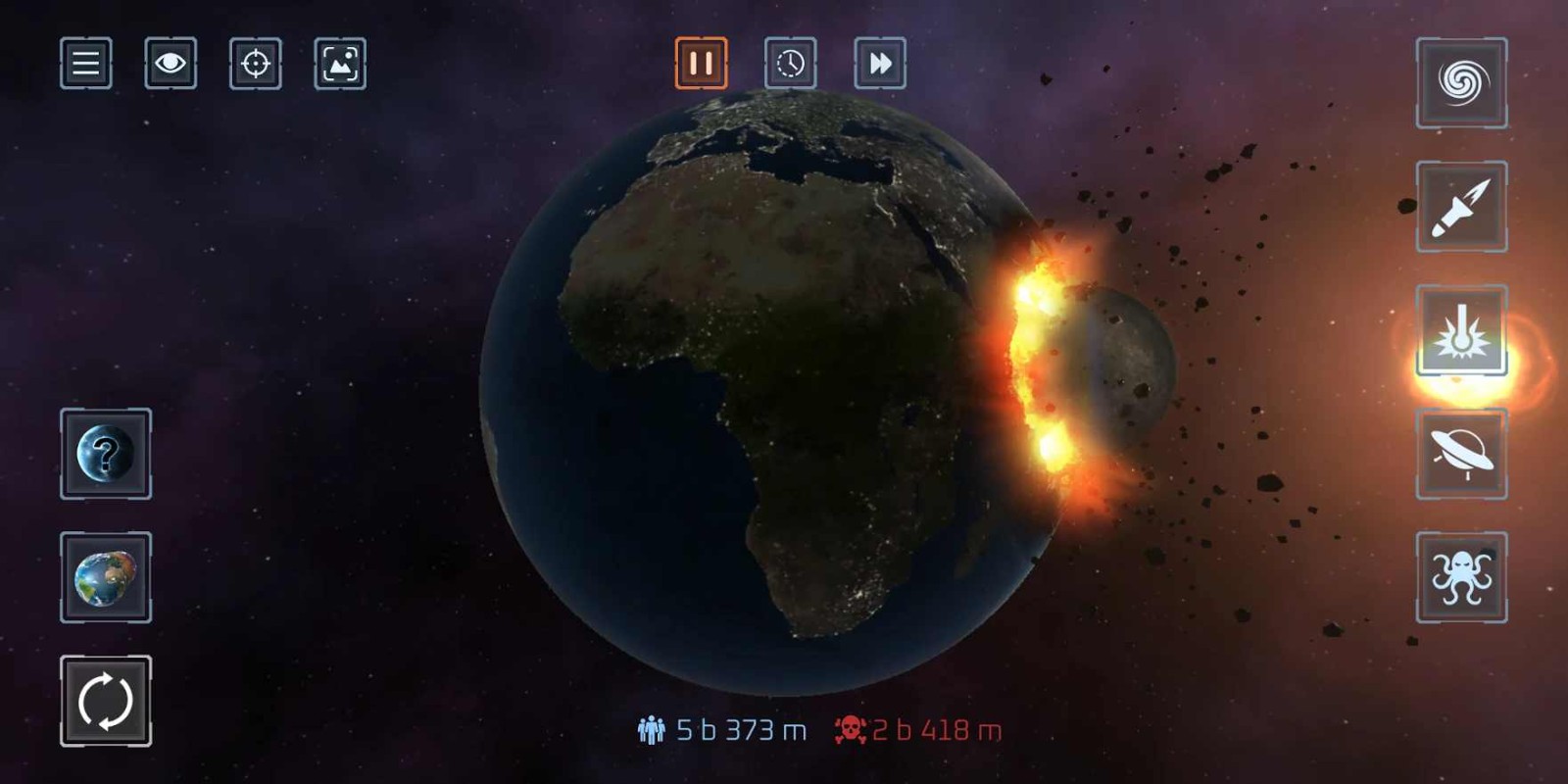 地球毁灭模拟器 最新版手游app截图