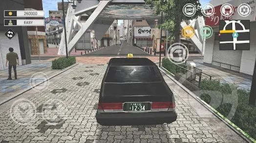 日本出租车模拟：大阪驾驶手游app截图