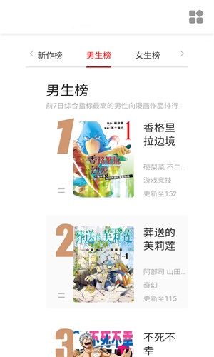 萌妹社漫画 免费版手机软件app截图