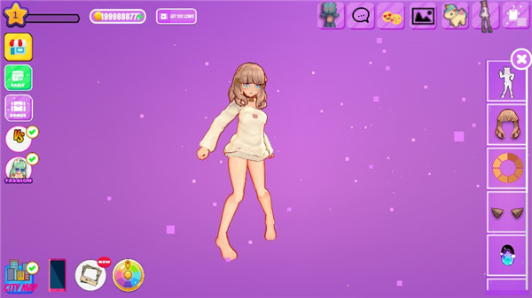 生活偶像2装扮3d学校 最新版手游app截图