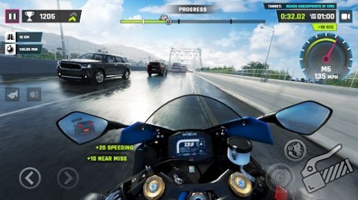 高速摩托模拟器手游app截图