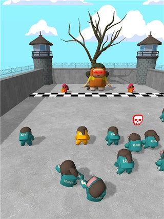  Screenshot of official mobile game app of squid game simulator
