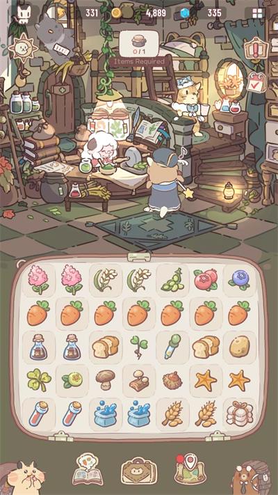 猫咪和汤魔法食谱 中文版手游app截图