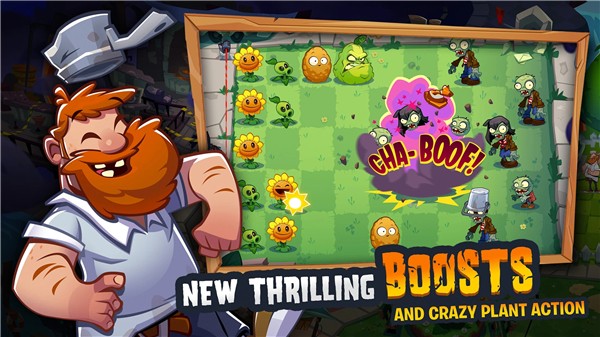  Screenshot of the official mobile game app of Plant Battle Zombie 3