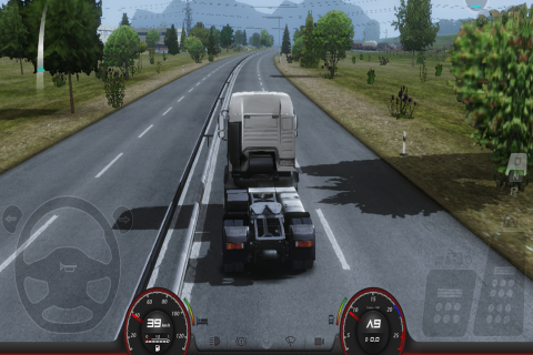 欧洲卡车模拟器3 内置功能菜单手游app截图
