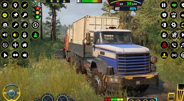 泥浆卡车4x4越野 模拟器手游app截图