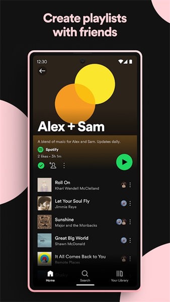 Spotify手机软件app截图