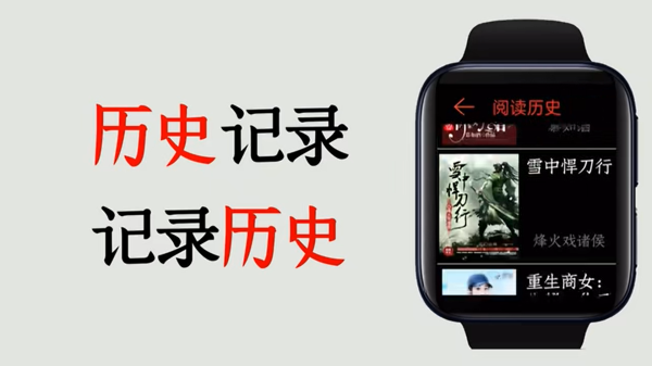 腕上小说 手表版手机软件app截图