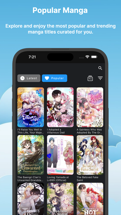 Shimoe Manga Reader手机软件app截图