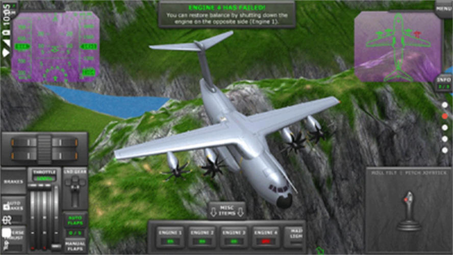 涡轮螺旋桨飞行模拟器 mod版下载手游app截图