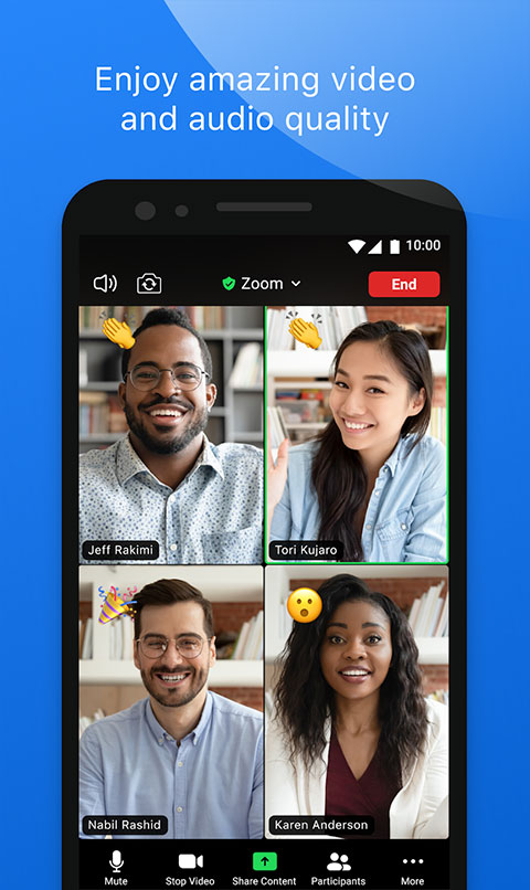 zoom视频会议 免费版手机软件app截图