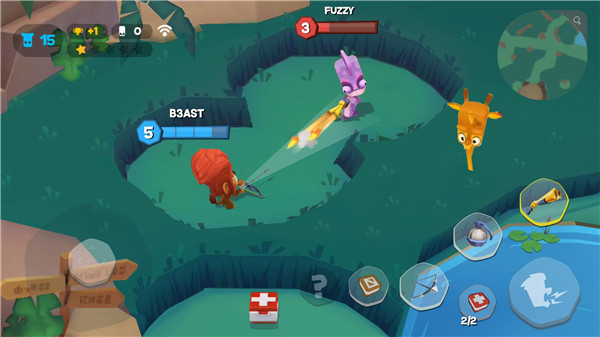  Screenshot of the official mobile game app of Animal King