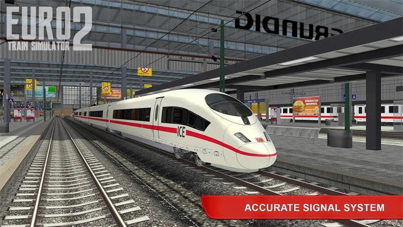 欧洲火车模拟器2 汉化版手游app截图