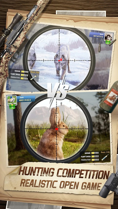 狩猎狙击手手游app截图