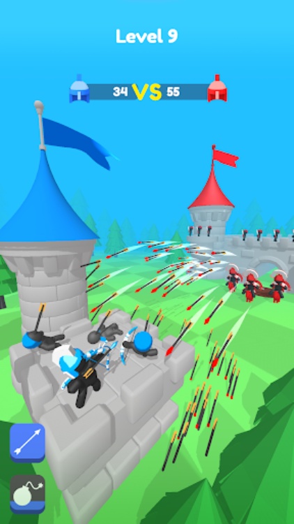 融合弓箭手：城堡防卫战手游app截图