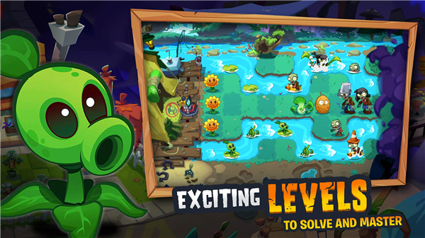  Screenshot of mobile game app of Plant vs Zombie 3 mod menu version