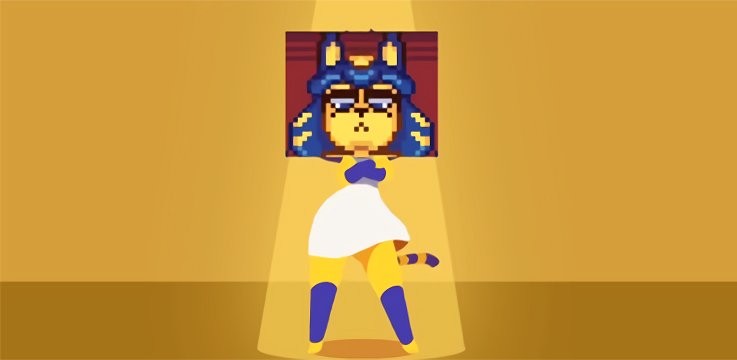 nekotouch像素埃及猫游戏版本手游app截图