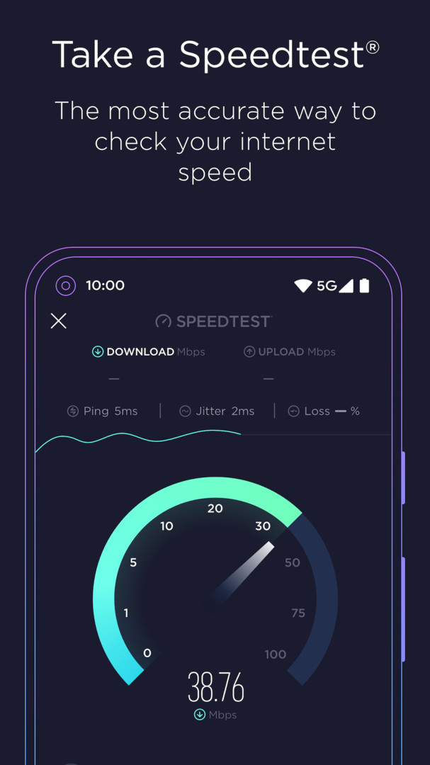 speedtest 测网速手机软件app截图