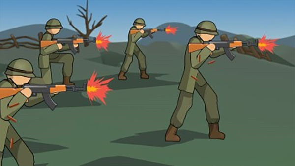 火柴人第二次世界大战 无敌版手游app截图