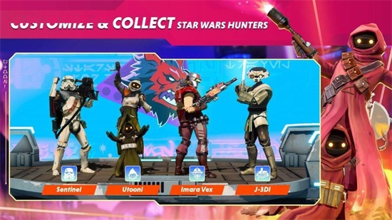 星球大战：猎人手游app截图