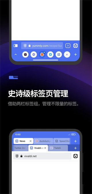 vivaldi浏览器手机软件app截图