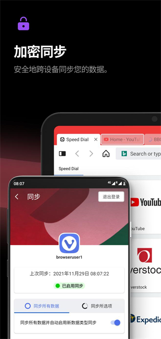 vivaldi浏览器手机软件app截图