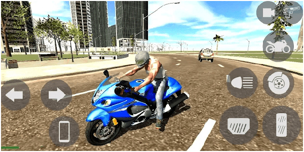  Screenshot of Indian bikes driving 3D mobile game app