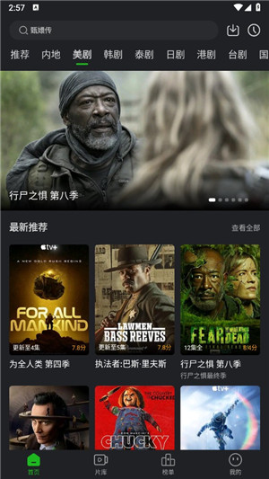  Screenshot of genuine mobile app on the official website of Lion TV