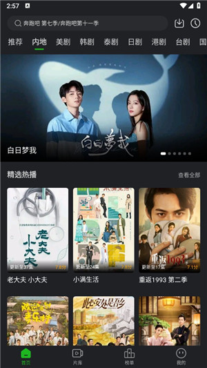  Screenshot of genuine mobile app on the official website of Lion TV