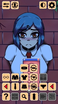 卡在墙上的女孩 下载手游正版手游app截图