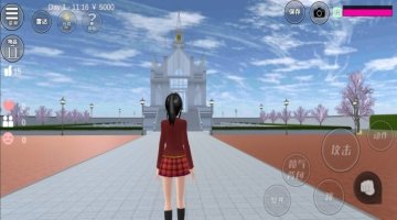 樱花校园模拟器 免费皮肤版手游app截图