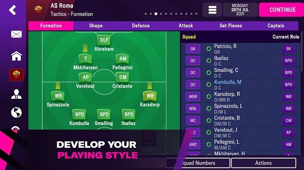 足球经理2022 汉化版手游app截图