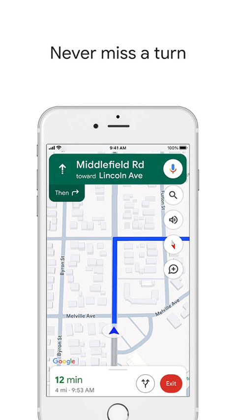 谷歌地图 安卓版手机软件app截图