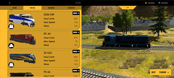 美国火车模拟器 最新版手游app截图