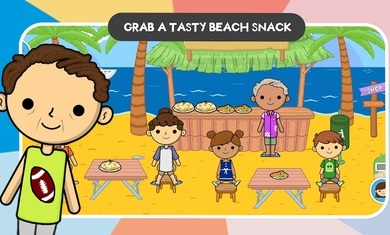 莱拉的世界：海滩假期手游app截图