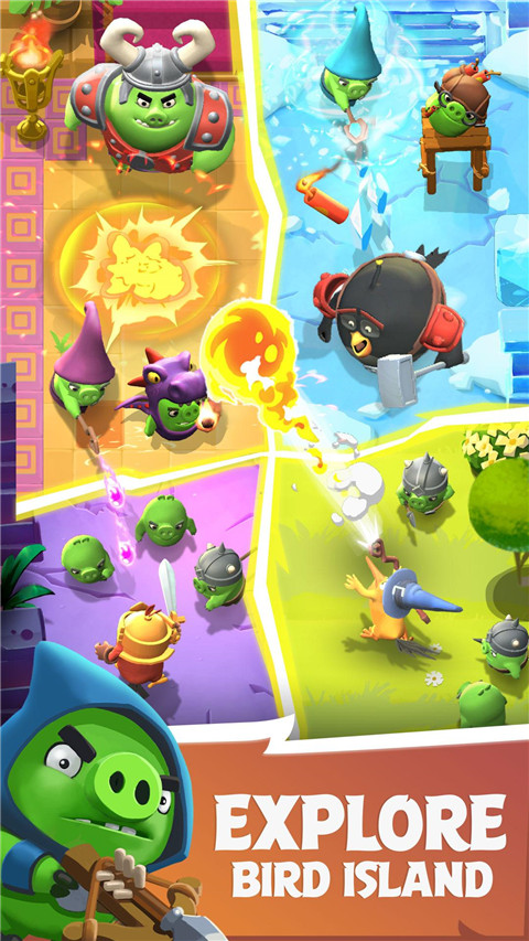 愤怒的小鸟：王国 最新版手游app截图