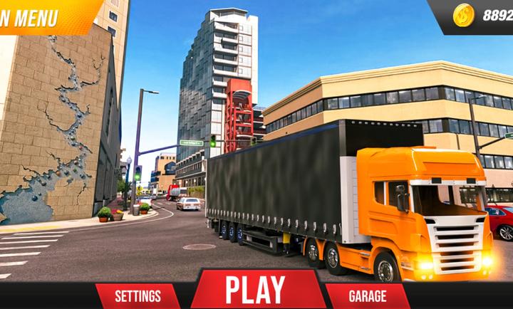 欧洲卡车模拟3D手游app截图