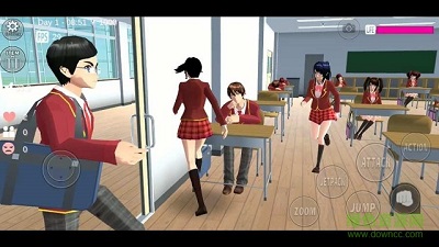 樱花校园模拟器 正版免广告下载手游app截图