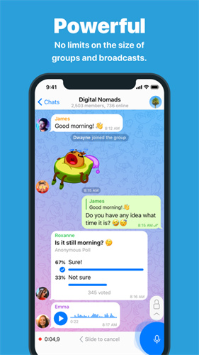 电报Telegram 中文版2024手机软件app截图