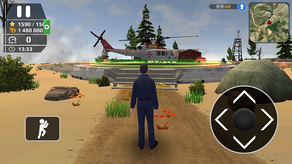 直升机飞行模拟器 中文手机版手游app截图