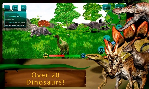 诅咒之岛 恐龙游戏手游app截图