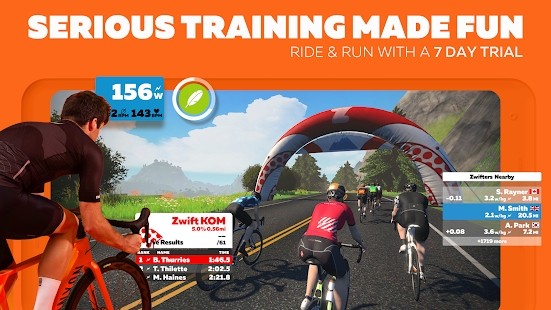 zwift 安卓版手机软件app截图