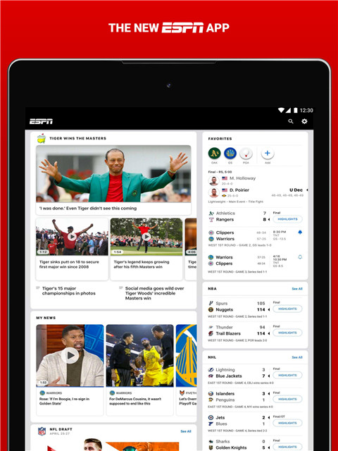 ESPN 下载安卓版手机软件app截图