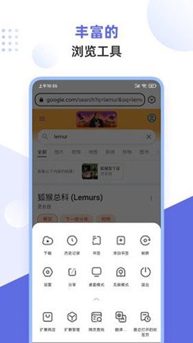 狐猴浏览器 2024最新版手机软件app截图