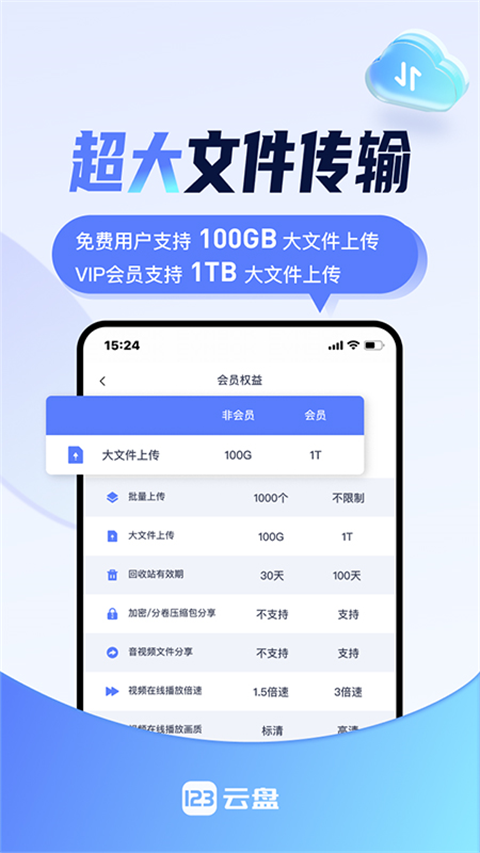 123云盘 app手机版手机软件app截图