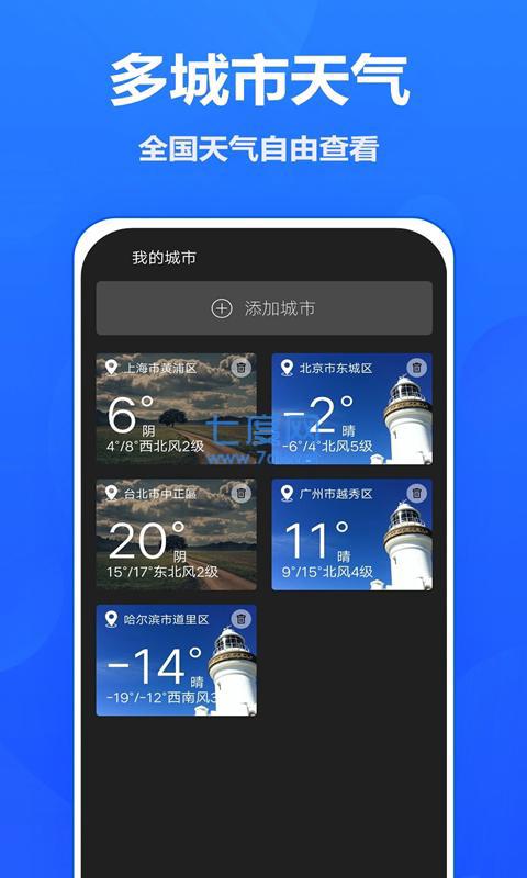 吉时天气手机软件app截图