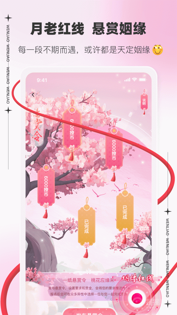 文撩 最新版手机软件app截图