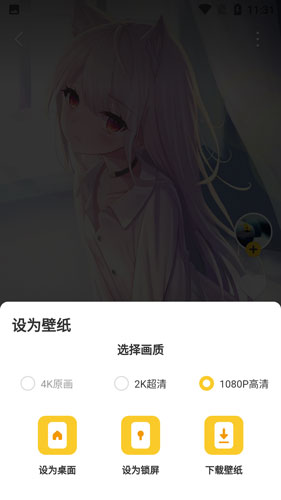 元气桌面壁纸 永久免费VIP手机软件app截图